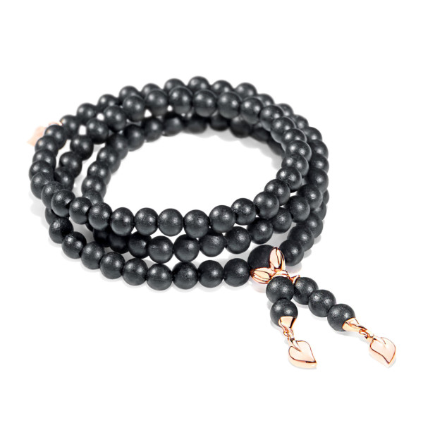 INDIA Armband large Ebenholz