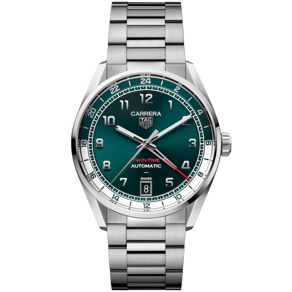 TAG HEUER CARRERA DATE TWIN-TIME