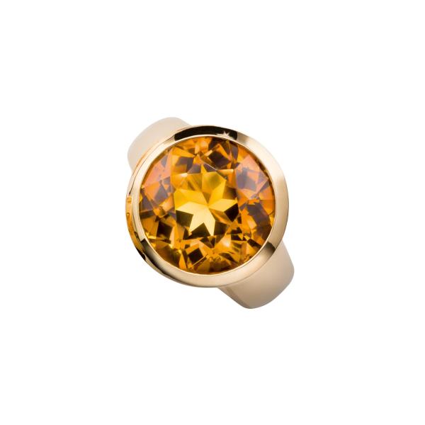 Ring mit Citrin