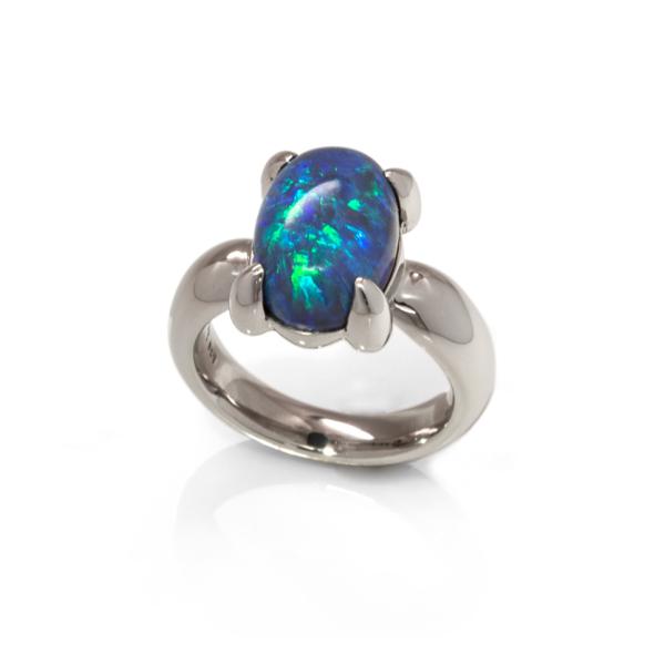 "Fire" Opalring