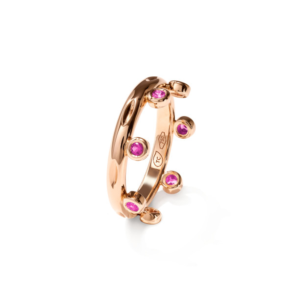 GYPSY Crown Brilliant Cut Ring 'Blush'