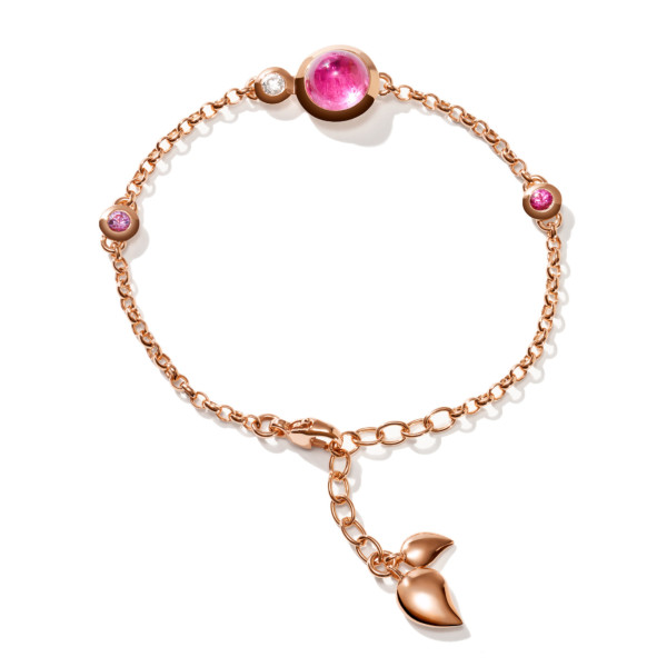 BOUTON Mini Chain Armband 'Blush' Small/Medium