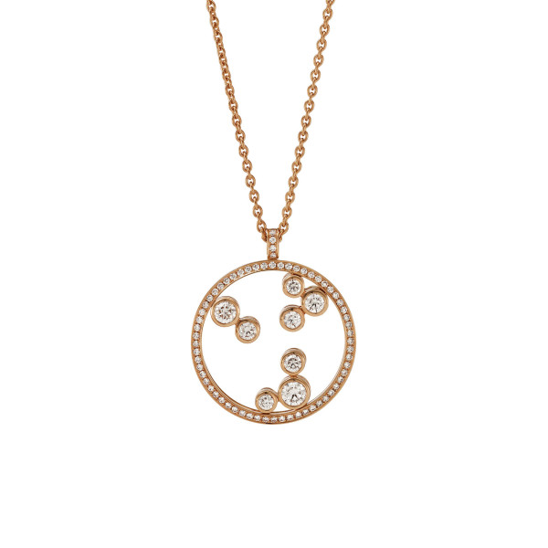 Bubble Anhänger mit Kette