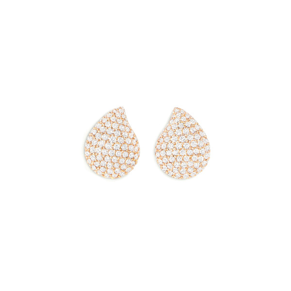 SIGNATURE Large Ohrstecker mit Diamant Pavé