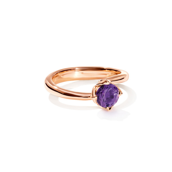 TULIP Ring XS mit Amethyst