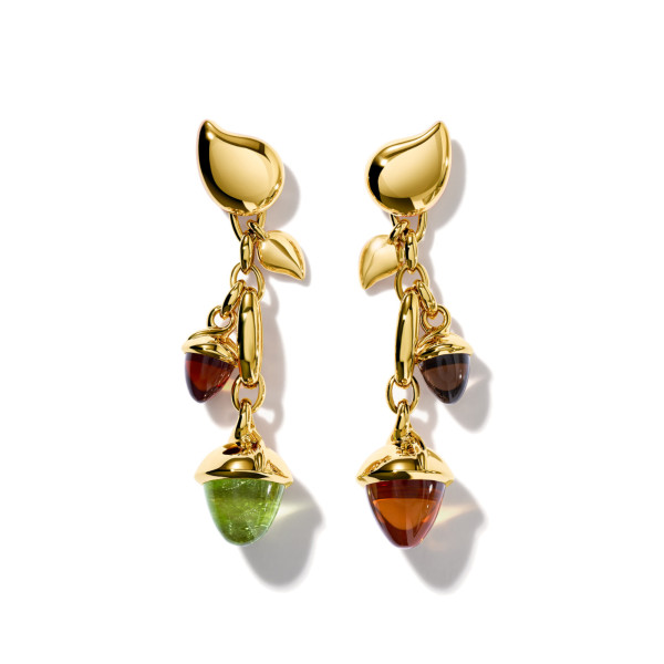 MIKADO Ohrringe Dangling 2 Acorns 'Indian Summer'