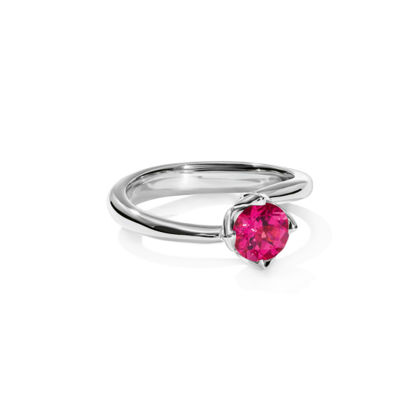 TULIP Ring XS mit Rosa Turmalin