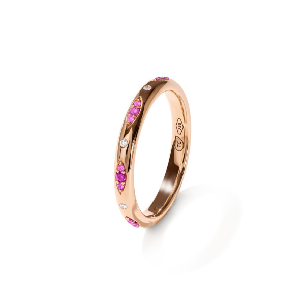 GYPSY Bandring Pavé 'Blush'