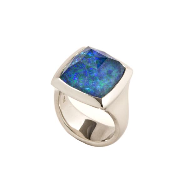 "Fire" Opalring