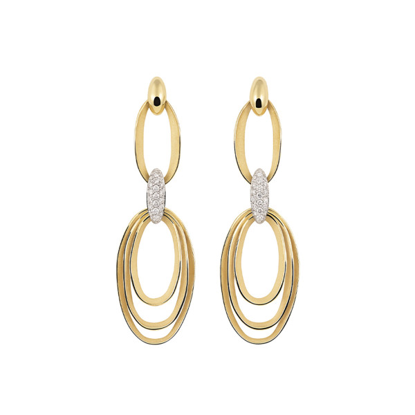 Dune Chic Pavé Ohrringe