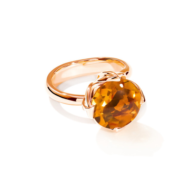 TULIP Ring Large mit Citrin
