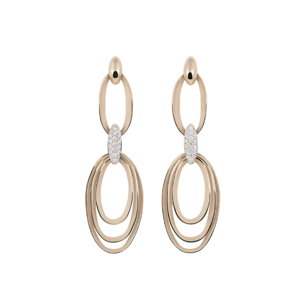 Dune Chic Pavé Ohrringe
