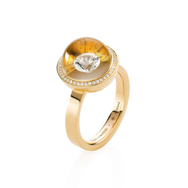 Glasklar Ring