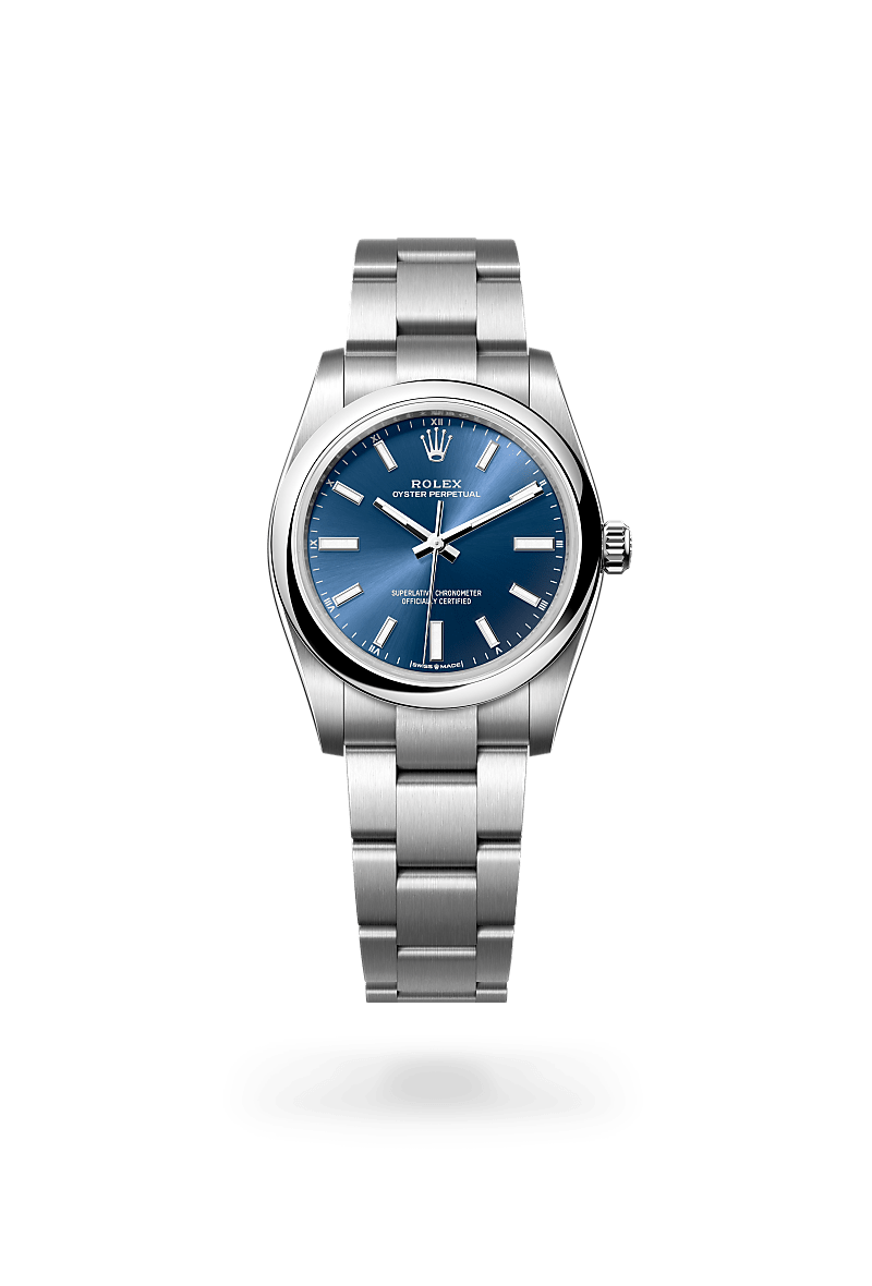 Rolex Oyster Perpetual 34 M124200-0003 Herrenuhr / Damenuhr - Oyster, 34 mm, Edelstahl Oystersteel