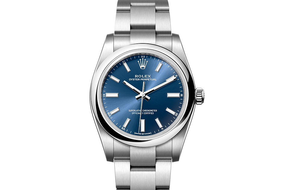 Rolex Oyster Perpetual in Edelstahl Oystersteel, M124200-0003 