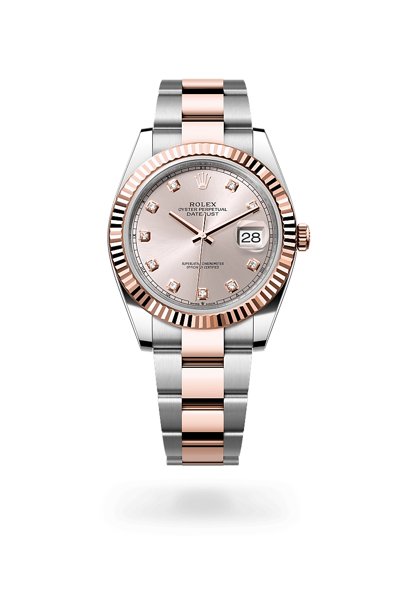 Rolex Datejust 41 M126331-0007 Herrenuhr - Oyster, 41 mm, Edelstahl Oystersteel und Everose-Gold