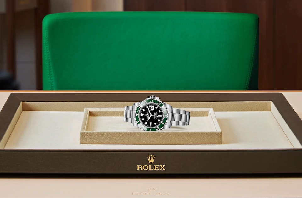 Rolex Submariner in Edelstahl Oystersteel, M126610LV-0002  
