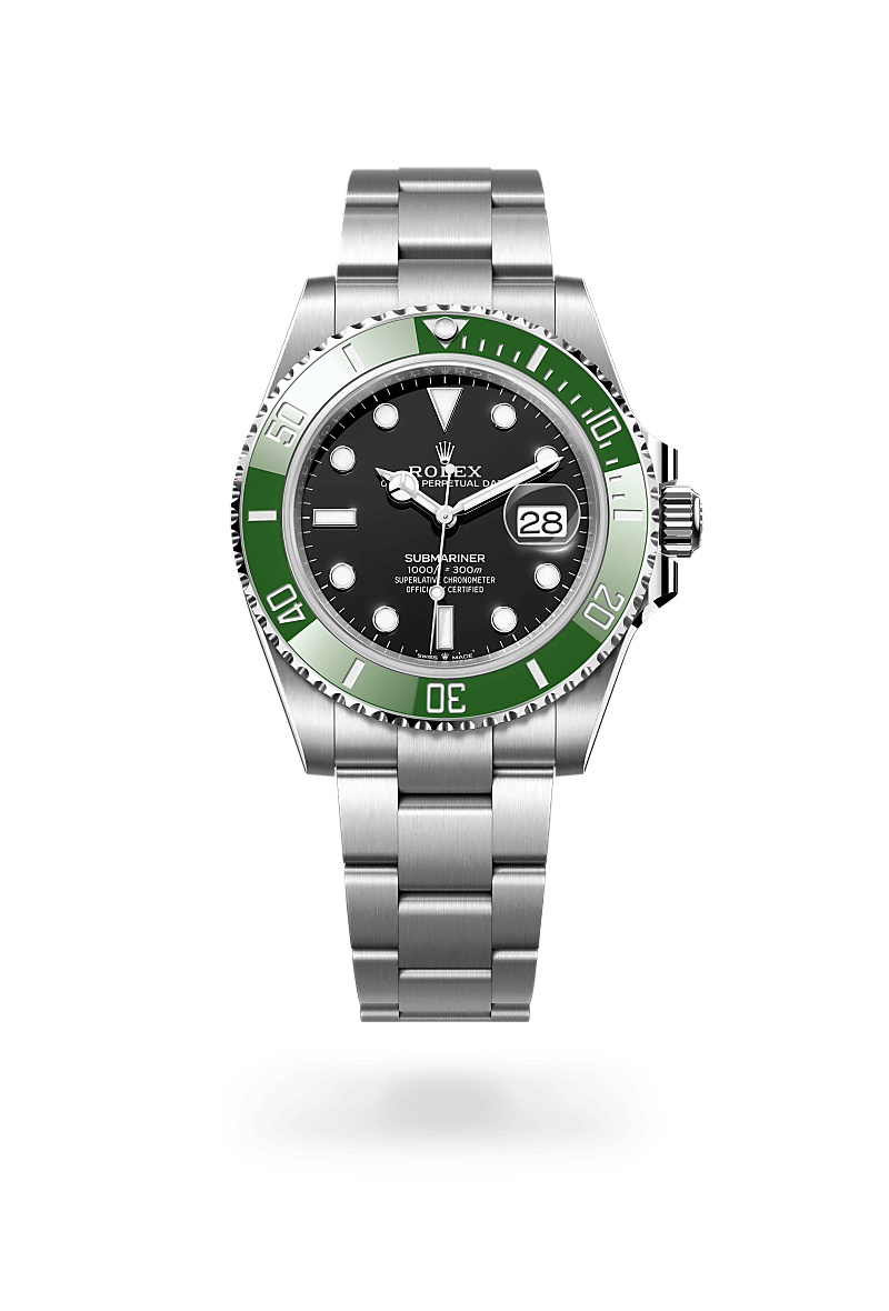 Rolex Submariner Date M126610LV-0002 Herrenuhr - Oyster, 41 mm, Edelstahl Oystersteel