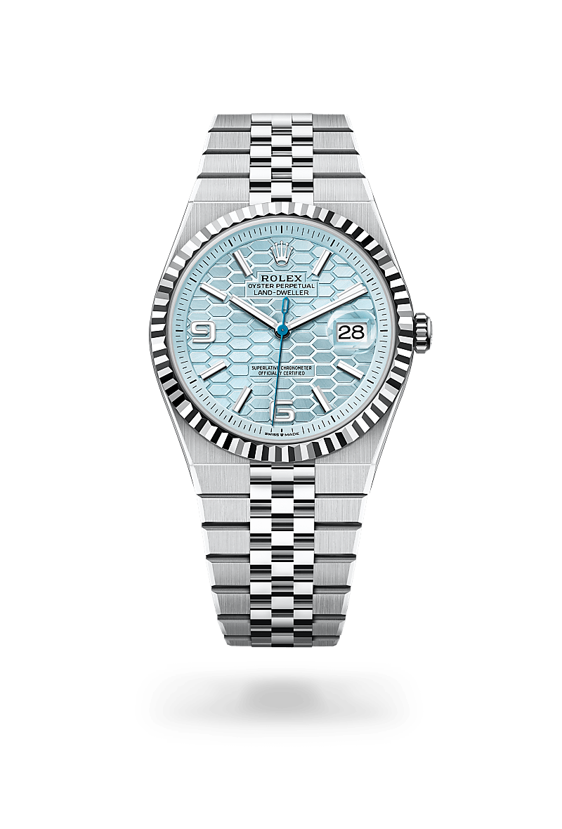 Rolex Land-Dweller 40 Herrenuhr (M127336-0001) Oyster, 40 mm, Platin