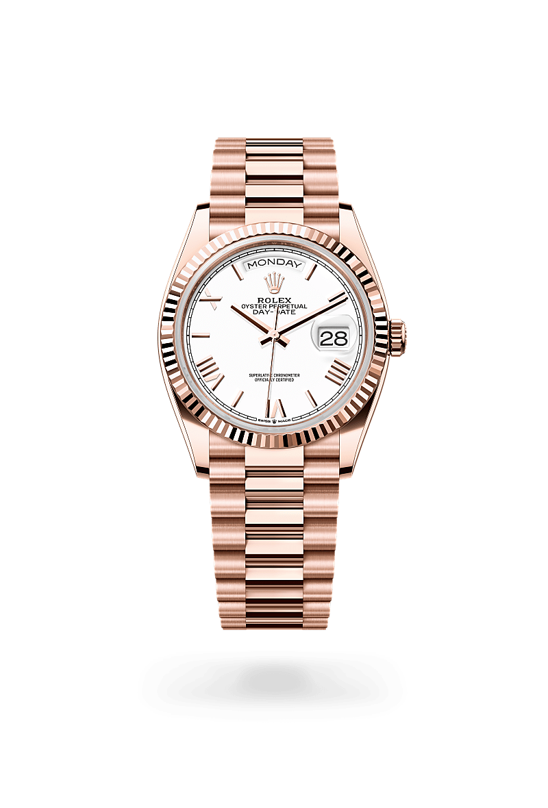 Rolex Day-Date 36 M128235-0070 Herrenuhr / Damenuhr - Oyster, 36 mm, Everose-Gold
