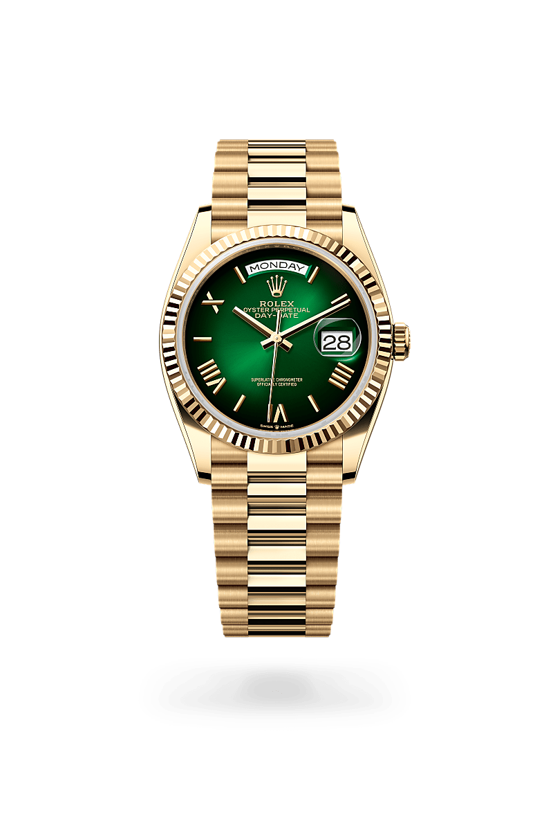 Rolex Day-Date 36 M128238-0118 Herrenuhr / Damenuhr - Oyster, 36 mm, Gelbgold