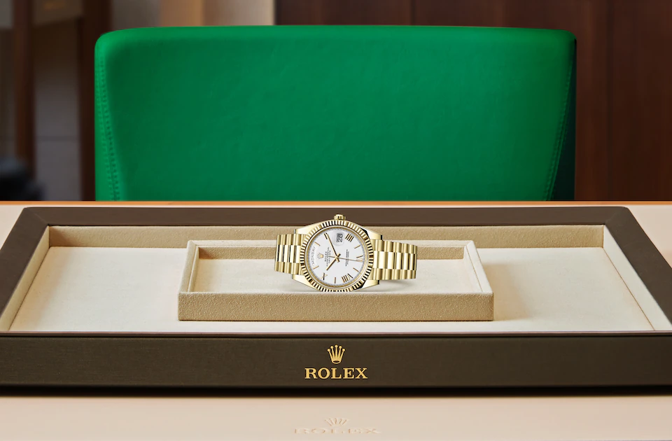 Rolex Day‑Date in Gold, M228238-0042 | Juwelier CW Müller