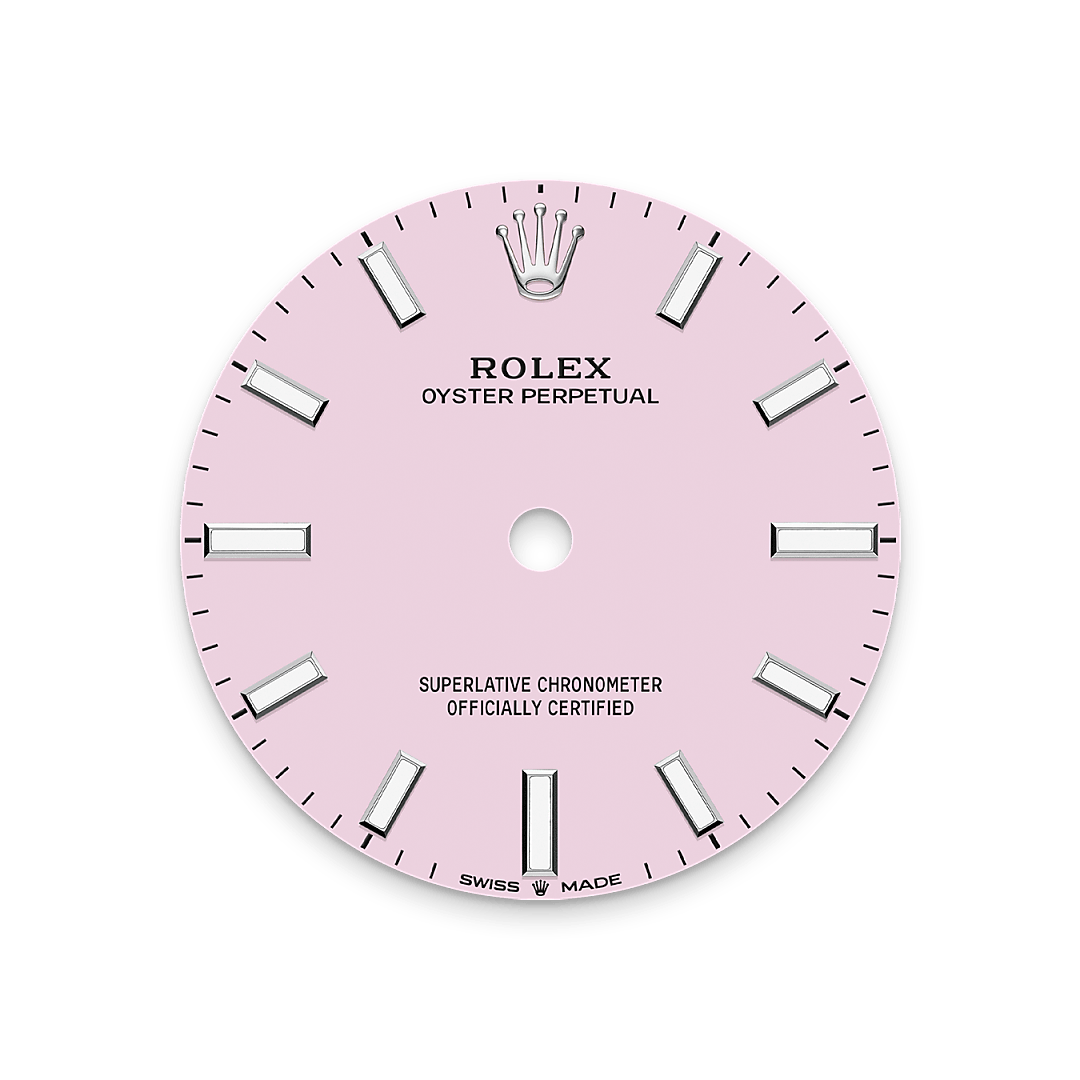 Zifferblatt in Candy pink