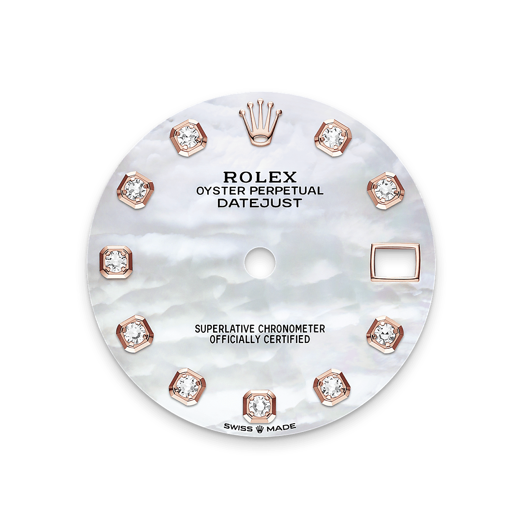 Perlmutt-Zifferblatt