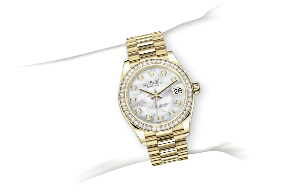 Rolex Datejust in Gold, M278288RBR-0006 | Juwelier CW Müller