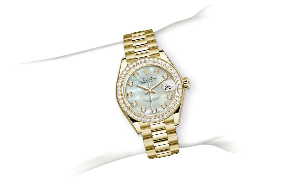 Rolex Lady‑Datejust in Gold, M279138RBR-0015 | Juwelier CW Müller