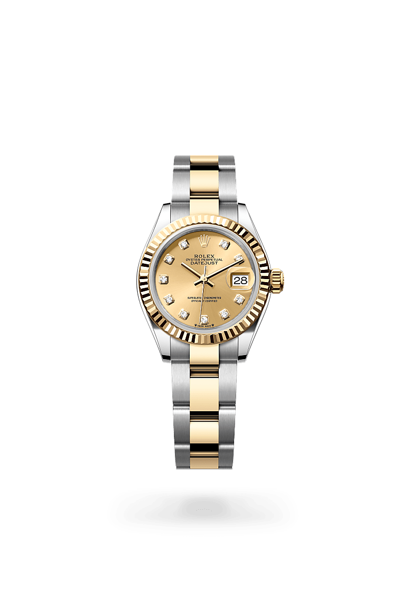 Rolex Lady-Datejust M279173-0012 Herrenuhr / Damenuhr - Oyster, 28 mm, Edelstahl Oystersteel und Gelbgold